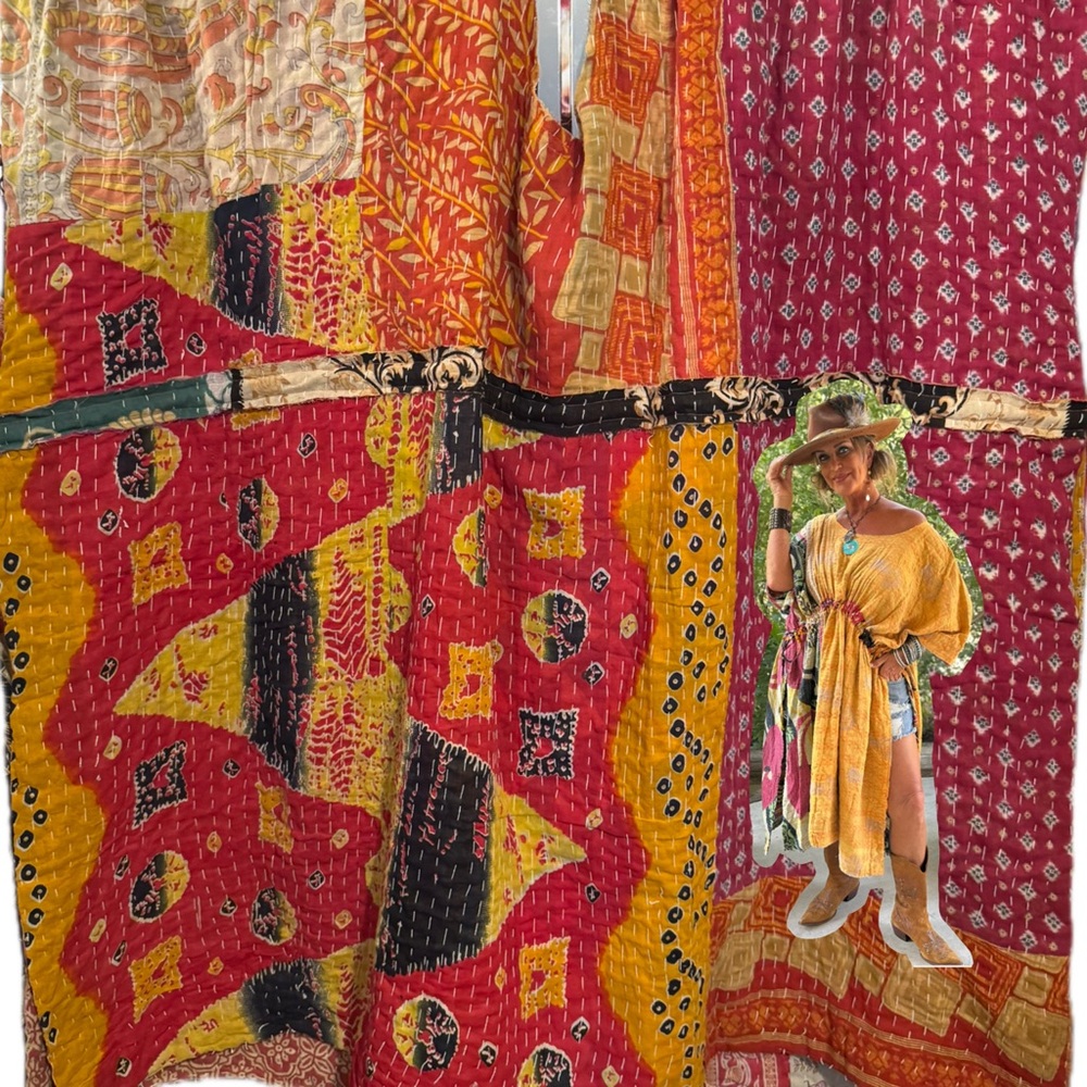 Jaded Gypsy One-of-a-kind Kantha Tunic